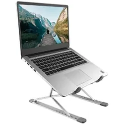 Hamlet Tiramisu Pro Laptop-Ständer Aluminium 48,3 cm (19'), Notebook Ständer, Silber, Grau