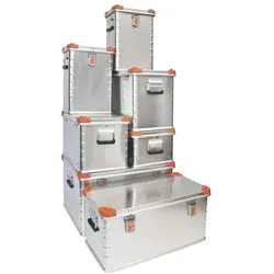 Zarges, Werkzeugkoffer, Eurobox, 600 x 400 x 410 mm, orange