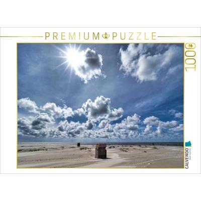 CALVENDO Puzzle Ein Motiv aus dem Kalender Amrum einfach schön | 1000 Teile Lege-Größe 64x48cm Foto-Puzzle für glückliche Stunden