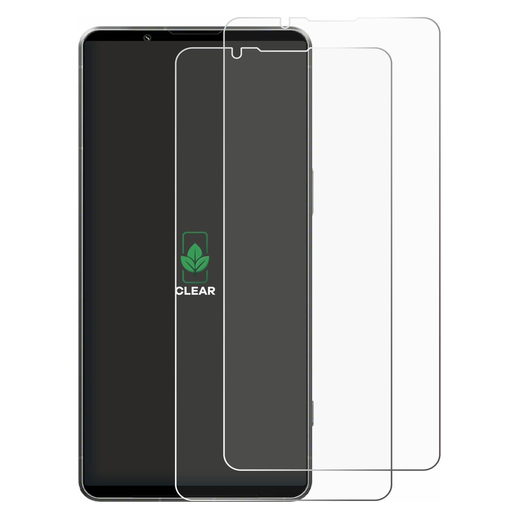 ScreenLeaf Schutzfolie für Sony Xperia 1 VII Displayschutz Display Schutz Folie Klar Transparent (2 Stk., Sony Xperia 1 VII) (6159288)
