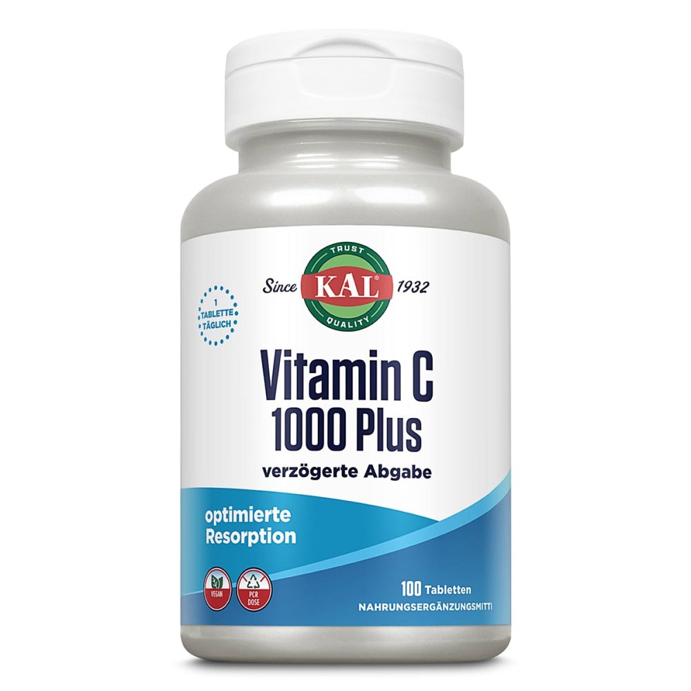 Supplementa GmbH KAL Vitamin C 1000 Plus Retardtabletten 15880337