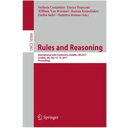 Rules and Reasoning, Fachbücher