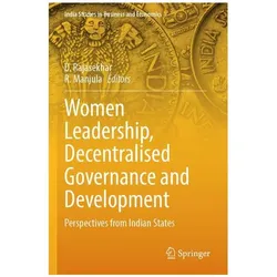 Women Leadership, Decentralised Governance and Development, Fachbücher von D. Rajasekhar, R. Manjula