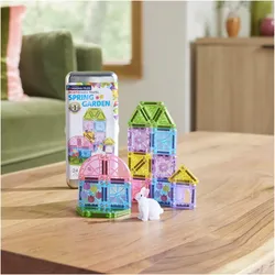 Magna-Tiles Micromags Travel set Spring Garden