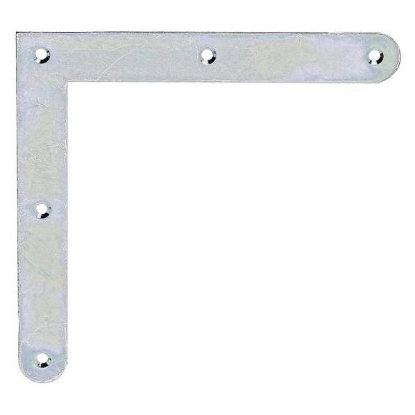 GAH Eckwinkel Länge 150 x 150 mm Breite 20 mm Stärke 2 mm Stahl galvanisch gelb verzinkt (Eckwinkel, 20 Stk.) (339746)