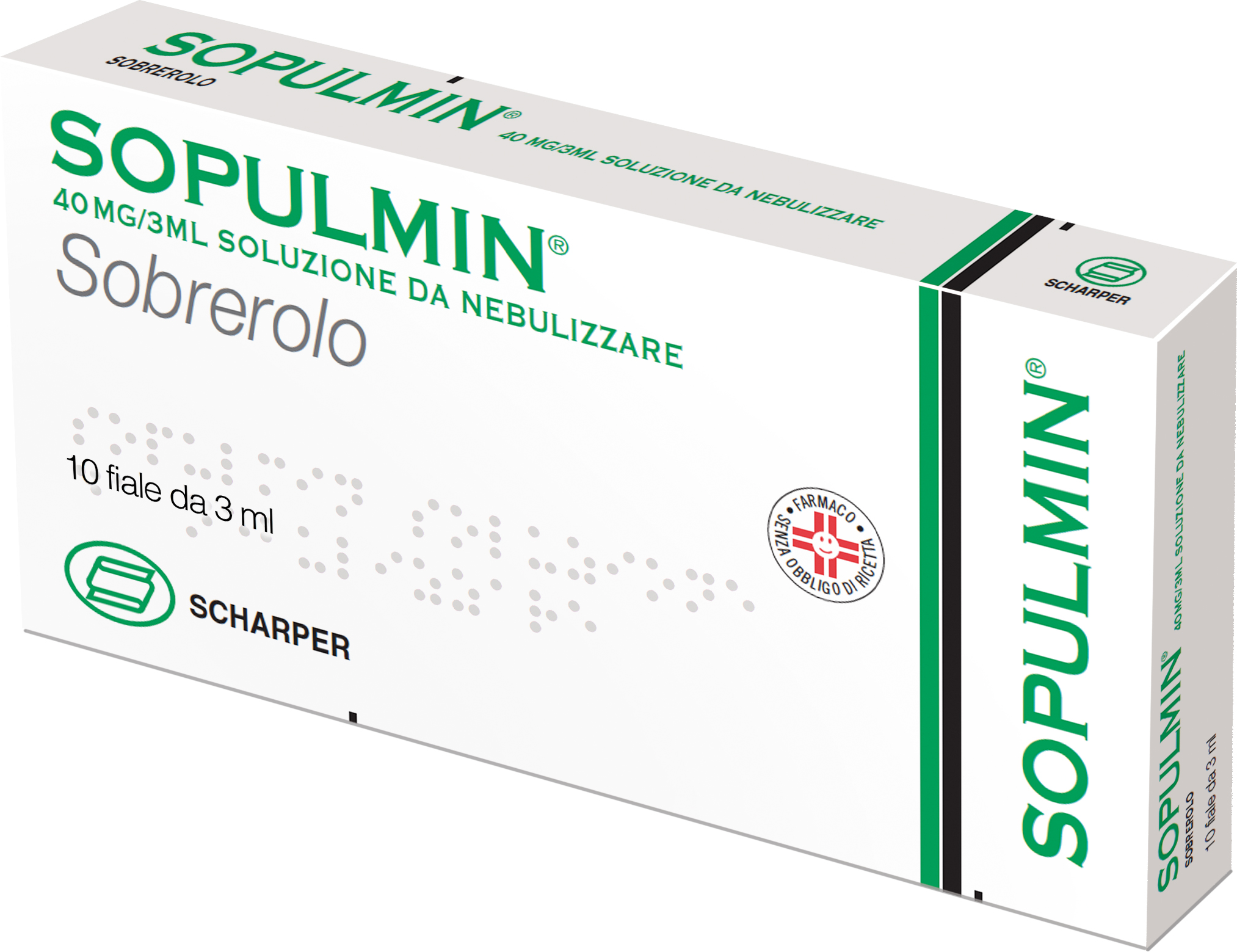 SCHARPER SpA SOPULMIN*AEROSOL 10F 3ML 40MG
