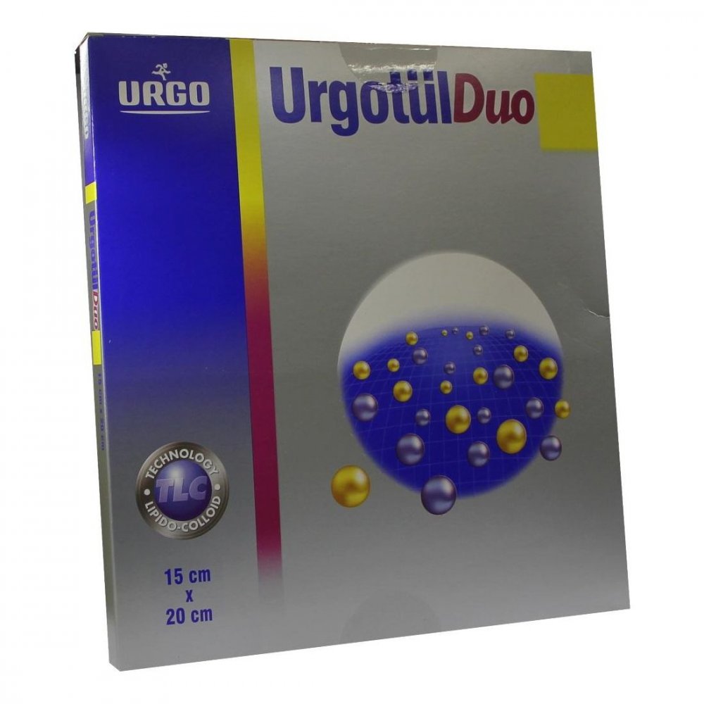 Urgo GmbH Urgotül Duo 15x20 cm Wundgaze 00834142
