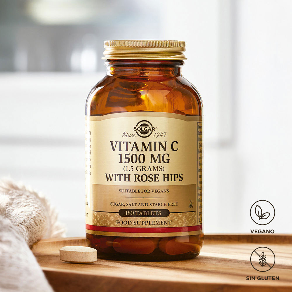 Solgar Vitamine C 1500 mg 180 Comprimés