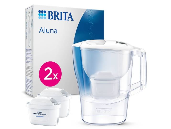 Carafe filtrante Aluna Calendar Blanche BRITA
