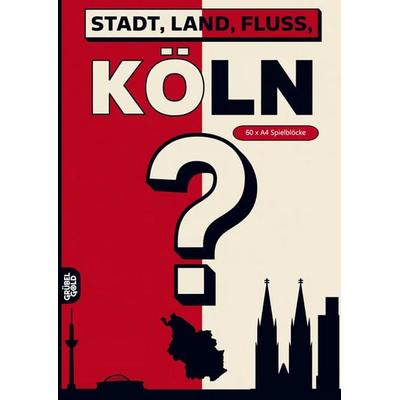 Stadt, Land, Fluss, Köln, Taschenbuch von Grübelgold Rätselhefte, Grübelgold, 978-3-693-19308-2