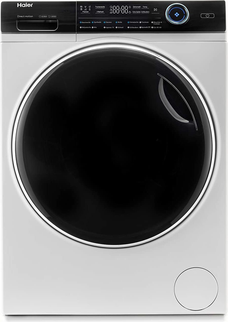 Haier HWD120-B14979 Waschtrockner 12kg i-Refresh Vollwasserschutz XL Drum