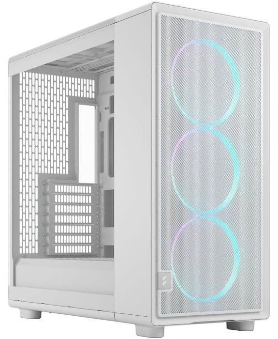PC Gehäuse, Fractal Design Epoch XL, White TG RGB Clear tint, E-ATX, 425mm GPU, 360mm Radiator