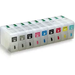 Wiederbefüllbare Tintenpatronen wie Epson T5801-T5809 für Stylus Pro 3800, 3880