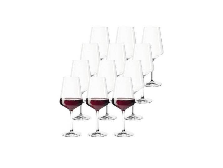 LEONARDO Rotweinglas Puccini Rotweingläser 750 ml 12er Set, 12-tlg., Glas