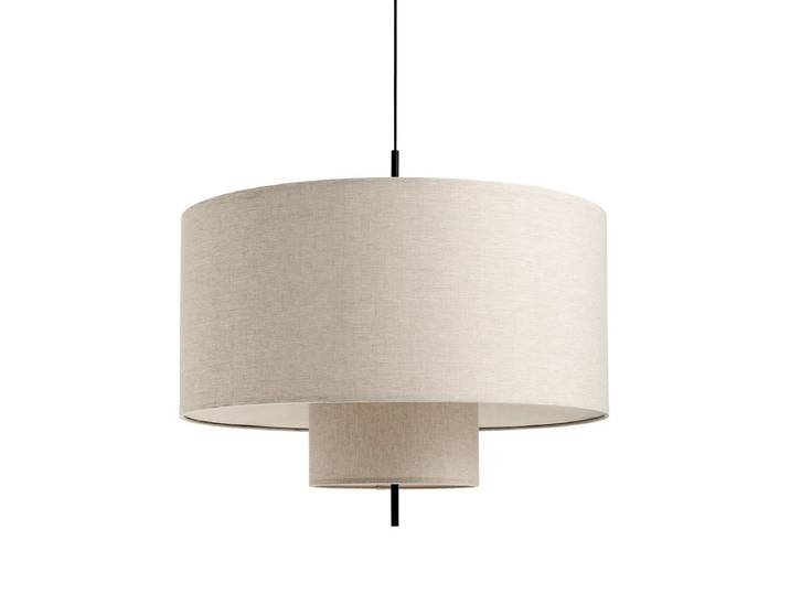 New Works - Margin Pendelleuchte Ø 90 cm, beige