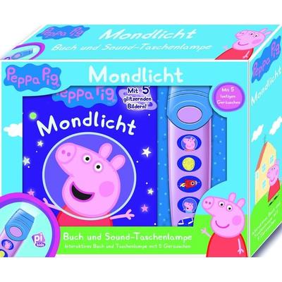 Peppa Pig - Pop-Up-Buch mit Taschenlampe - Bilderbuch mit 5 lustigen Geräuschen, Gebundene Ausgabe von , Phoenix International Publications Inc.,
