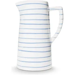 Gmundner Keramik Blaugeflammt, Wasserkrug 1,2 Liter, Serviergefässe, Blau