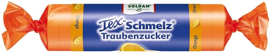 Soldan Tex Schmelz Traubenzucker Orange