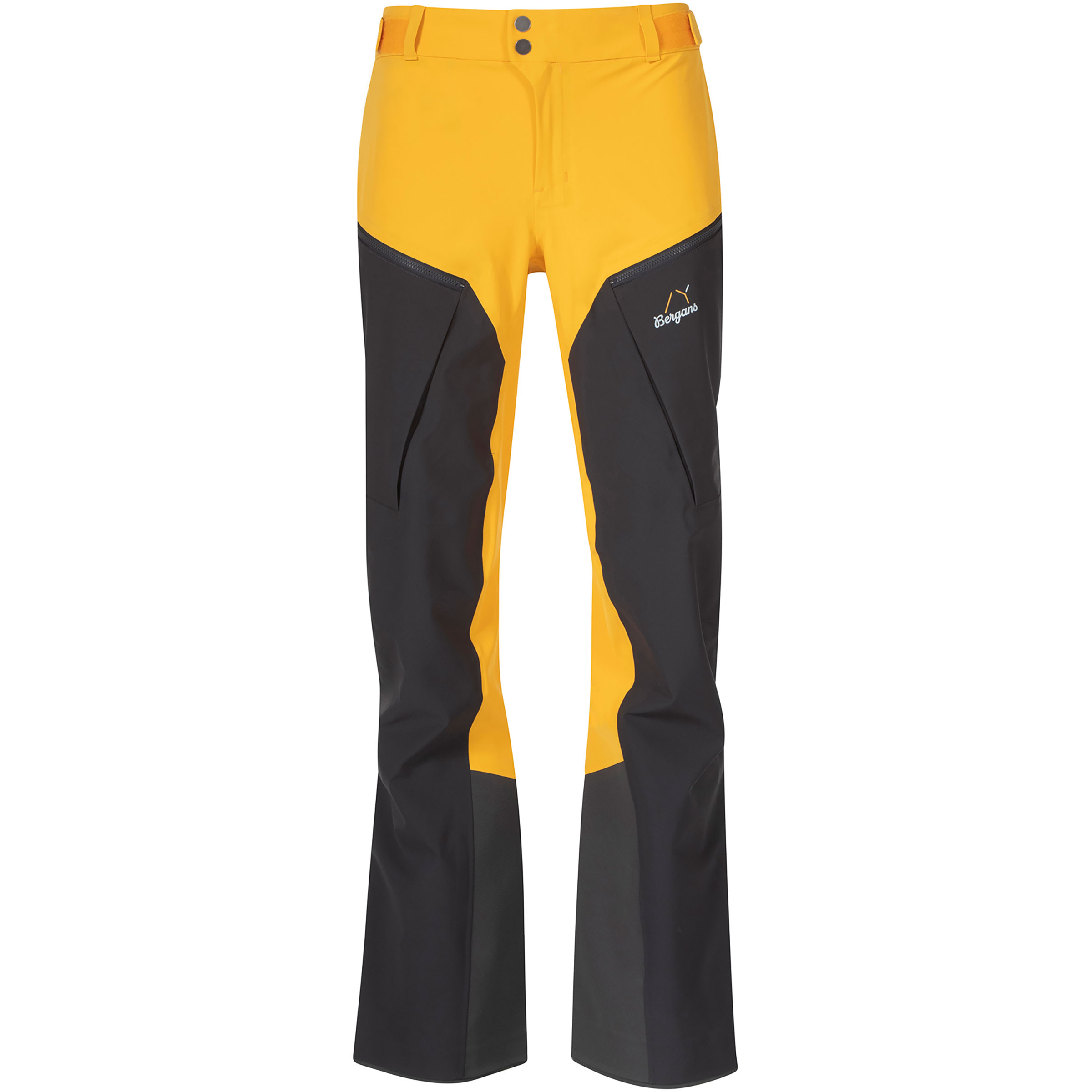 Bergans Y MountainLine Hybrid Softshell Hose Damen Softshellhose gelb Größe XXL Bergsteigen | Hochtour Wasserabweisend