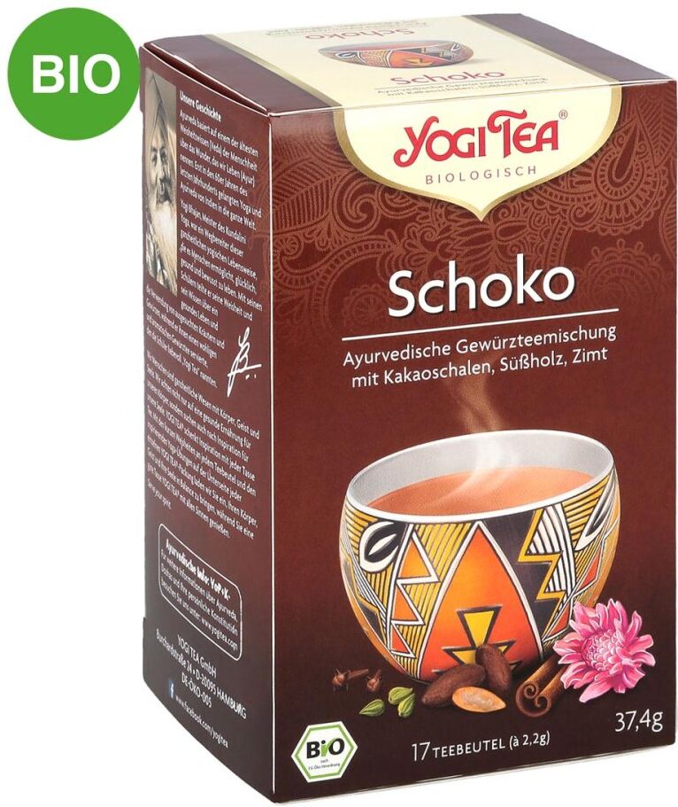Taoasis Yogi Tea Schoko Bio 17X2.0g