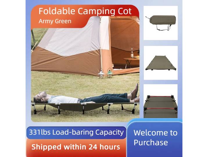 Tente pliante ultralégère, lit de Camping, Portable, Compact, pour voyage en plein air, Base, Camp, randonnée, alpinisme, léger
