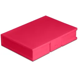 DELOCK Schutzbox für 3.5" HDD rot
