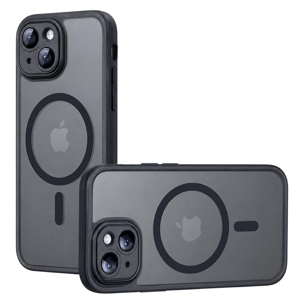 Techsuit - PureFrost MagSafe - iPhone 13 - Frosted Black (Apple iPhone 13) (59881153)