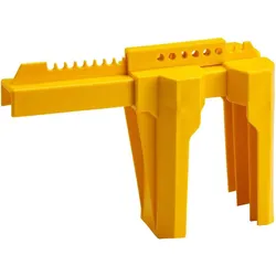 Brady, Zubehör Maschine, grosse Kugelhahnabsperrung, Gelb, 50,80 - 203,20 mm Rohrdurchmesser(1 Stück)