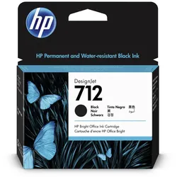 HP 712 (3ED71A) - Tintenpatrone, black (schwarz)