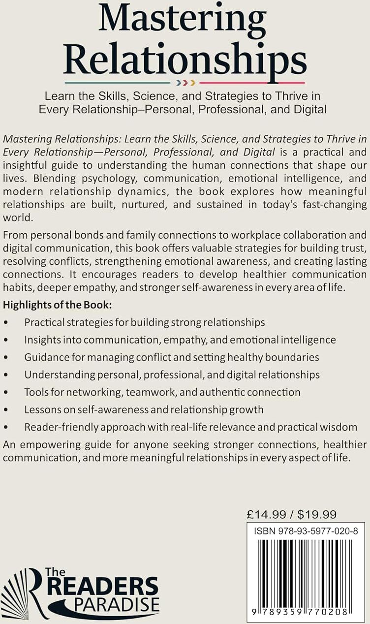 Mastering Relationships By Astha Kapoor: Relationship Guide - Non Fiction - Paperback
