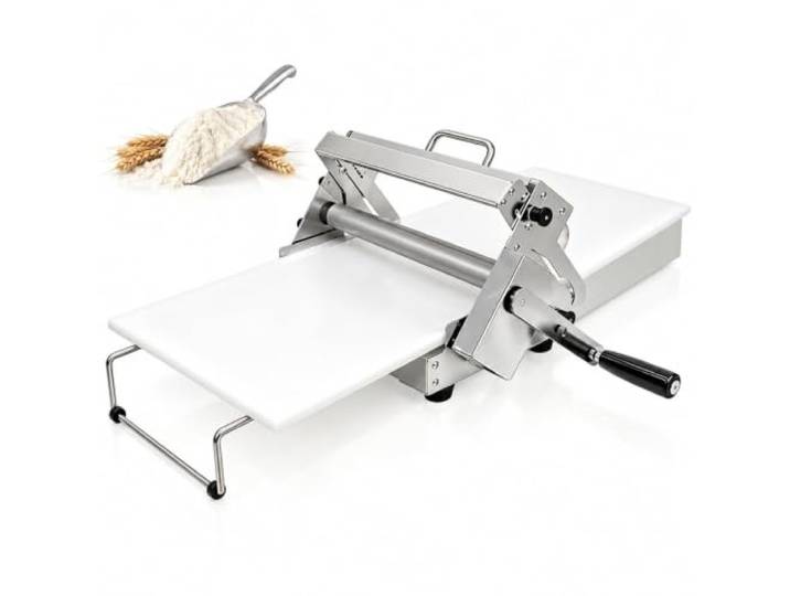 Teigausroller, Laminiergerät, Arbeitsplatten-Fondant-Flattener-Gebäckpresse 0-25 mm einstellbare Dicke for Pizza-Pasta-Bäckerei-Profigeräte(103x58cm)