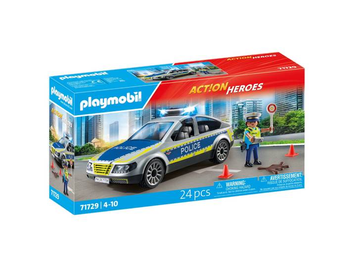 Voiture Police avec Sirène et Gyrophare 71729 PLAYMOBIL