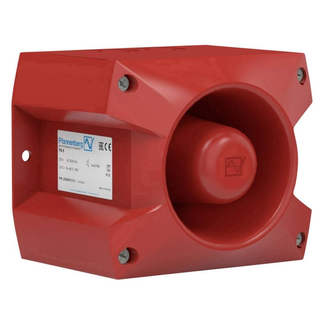 Pfannenberg PFANNENB PA 5 10-57DC Schallgeber PA 5,24DC,107dB,IP66,NEMA4/4 PA51057DC (23350630000)