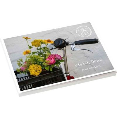 vielen Dank - Postkartenbuch, Karte von Stephanie Brall, Bene!