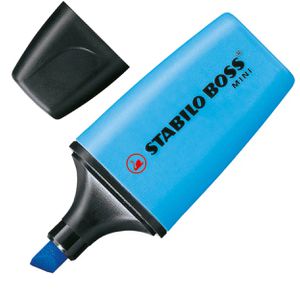 Stabilo Textmarker Boss MINI, Strichbreite 2 - 5mm, blau