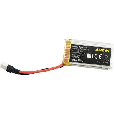 Amewi Modellbau-Akkupack (LiPo) 3.7V 300 mAh Zellen-Zahl: 1 Softcase JST