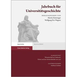Jahrbuch fr Universittsgeschichte 24 (2021), Fachbücher von Andreas Lindner, Martin Kintzinger, Wolfgang E. Wagner
