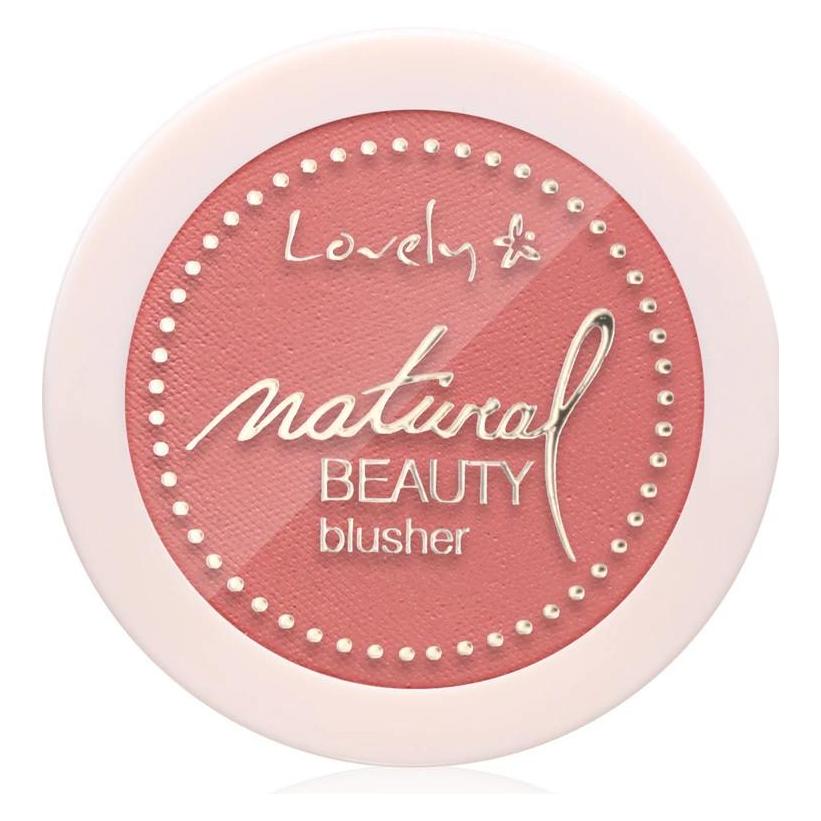 NoName Natural Beauty Blusher für die Wangen 3.2g Lovely (roze 07) (45586846)