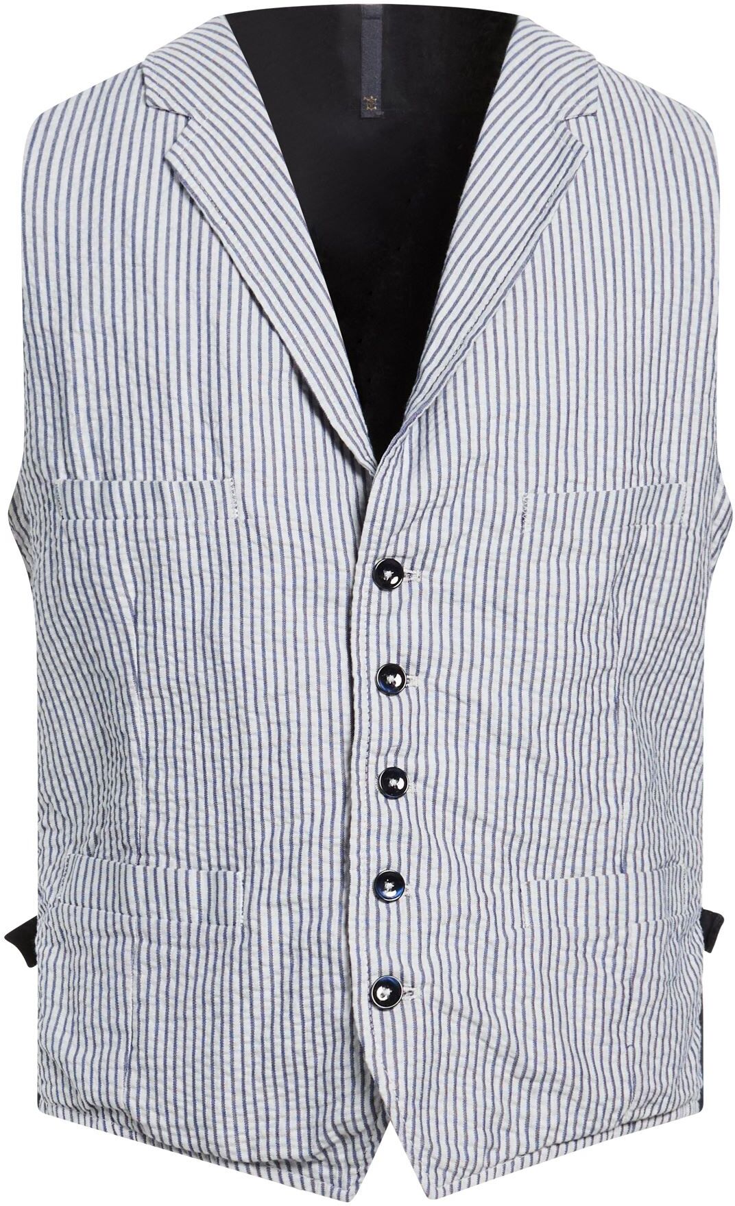 Montedoro Chaleco sartorial Hombre Azul marino M,S Hombre