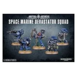 Games Workshop Warhammer 40k - Space Marine Devastator Squad (Kunststoff)