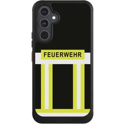 Nivocase Hülle für Samsung Galaxy A54 5G Handyhülle NIVOcore Case Schwarz Beruf Feuerwehr Feuerwehrmann (Samsung Galaxy A54 5G), Smartphone Hülle, Schwarz