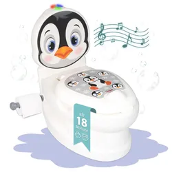 Lemodo Töpfchen mit Spülgeräusch Pinguin, Kindertoilette