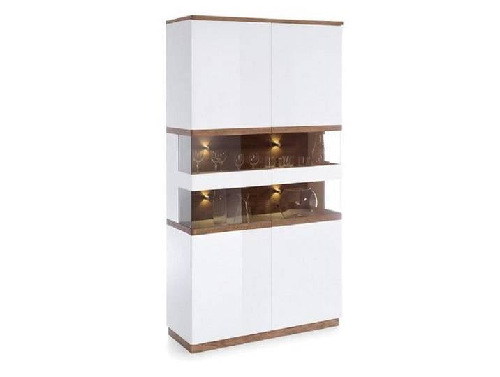 JVmoebel Vitrine Eleganter Glas-Dekoschrank für stilvolle Präsentation von Sammlungen (1-St., Vitrine (TRK) Made in Europa