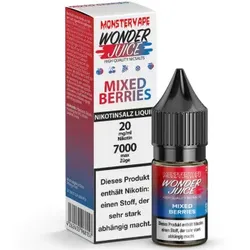Wonder Juice Mixed Berries NicSalt Liquid