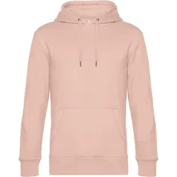 B&C Herren Kapuzen Sweater KING Hooded Hoodie WU02K soft rose L