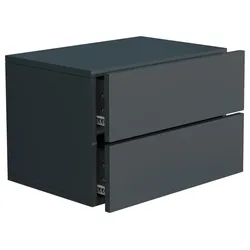 Nachtkästchen USAL L 45 Anthrazit