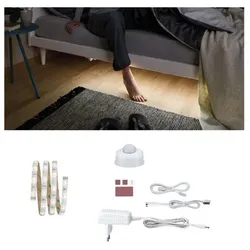 Paulmann 70955 FN YourLED Comfort Set Night PIR-Sensor 1m 3000K 3W 12V DC Weiß