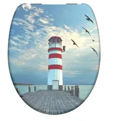 Schütte WC-Sitz Toilettensitz Lighthouse mit.. - Schütte WC-Sitze