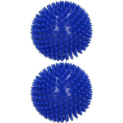 Massageball Igelball 10 cm blau 2x 2x1 St Ball new