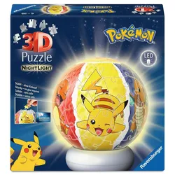 Ravensburger Puzzle - 3D Puzzle-Ball Nachtlicht Pokémon